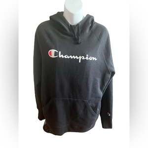 Champion Black Hoodie L